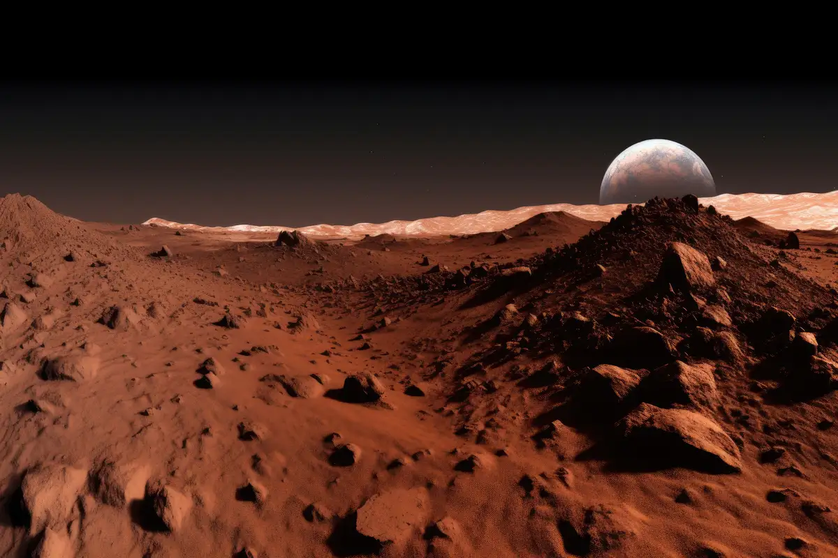 Descubrimiento de metano en Marte