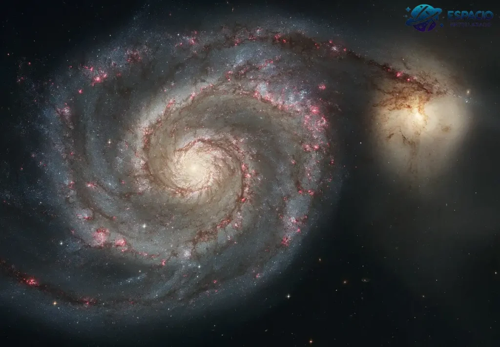 galaxia del remolino