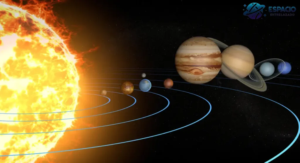tamaño sistema solar