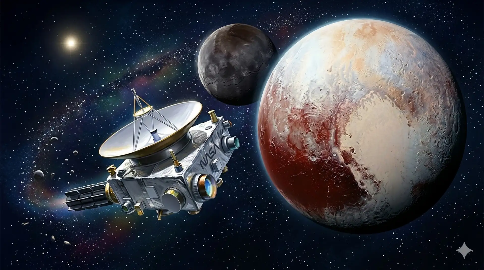 New Horizons: el primer viaje a Plutón y sus descubrimientos