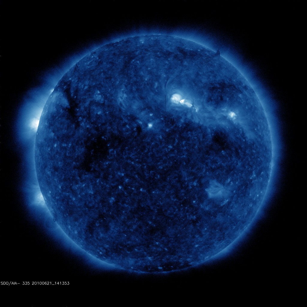 Disco completo del Sol captado por el Solar Dynamics Observatory de la NASA