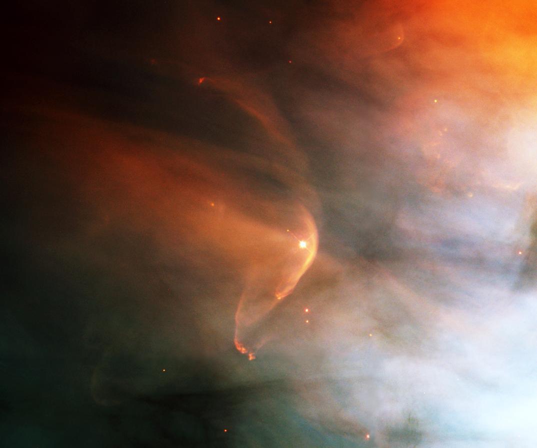 La nebulosa de Orión, una guardería estelar donde nacen estrellas