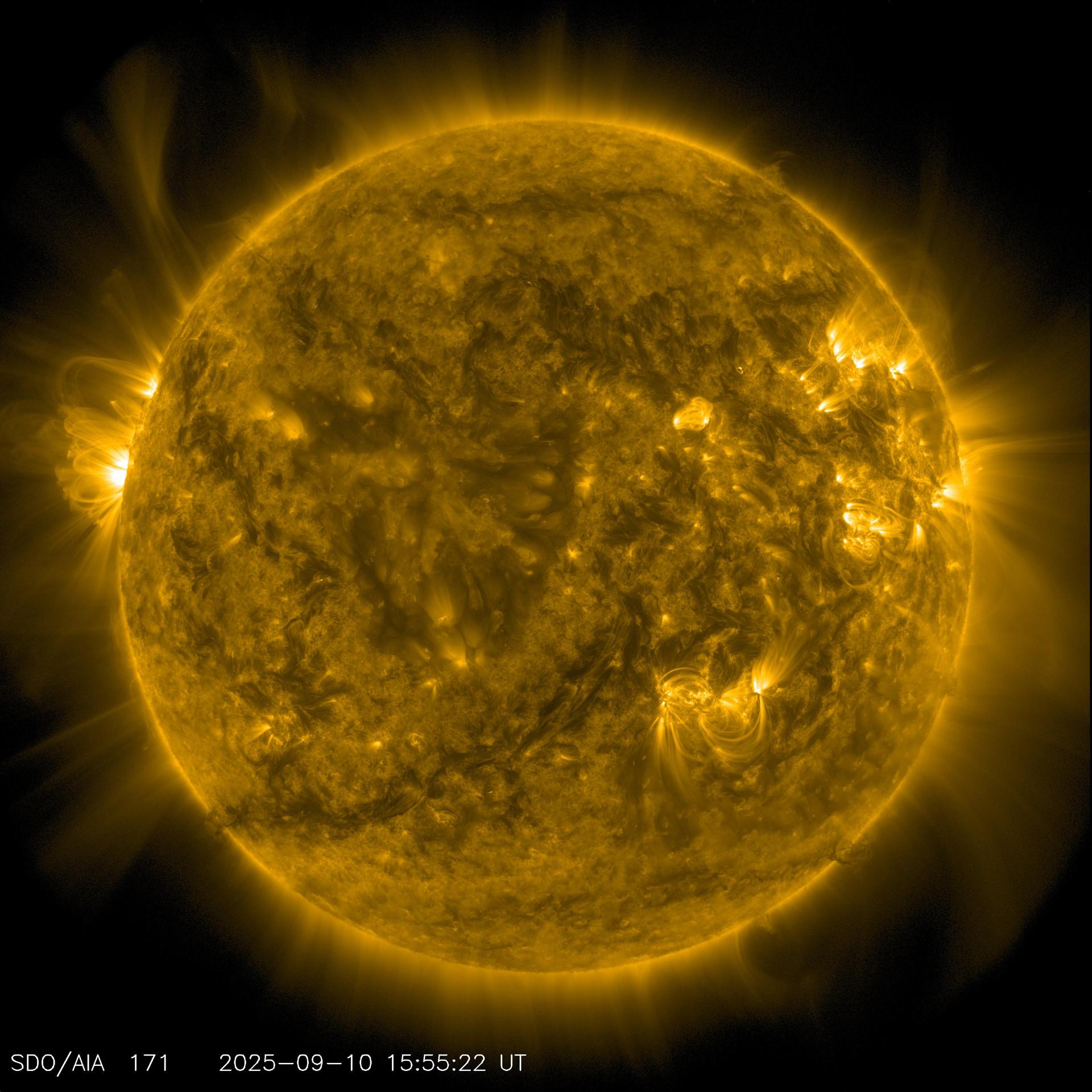 el Sol captado por el Observatorio de Dinámica Solar de la NASA