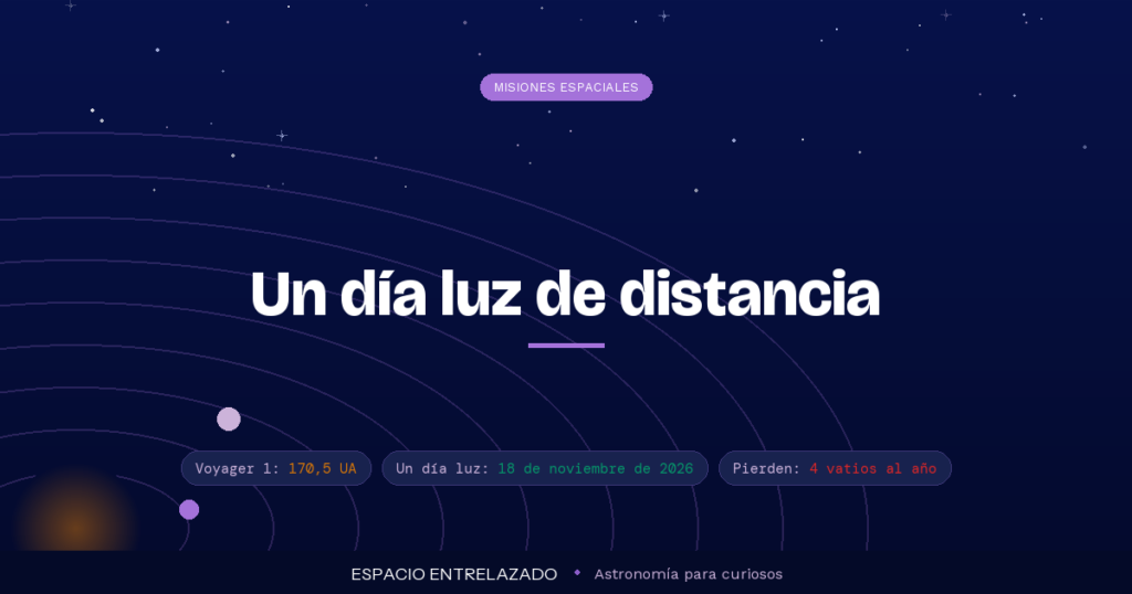 sondas Voyager, dónde están ahora - Espacio Entrelazado
