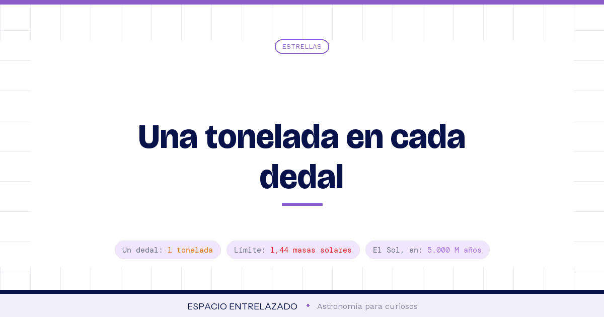 enana blanca - Espacio Entrelazado