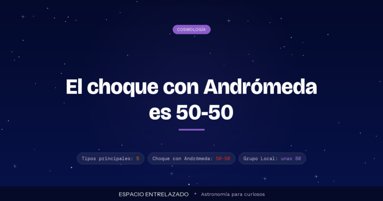 tipos de galaxias - Espacio Entrelazado