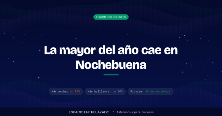 superluna qué es - Espacio Entrelazado