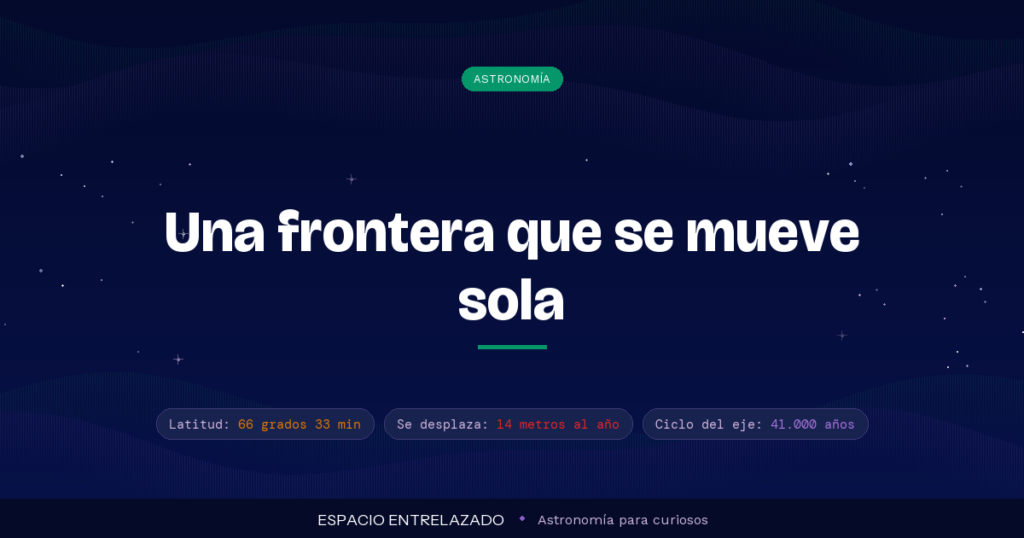 círculo polar ártico - Espacio Entrelazado