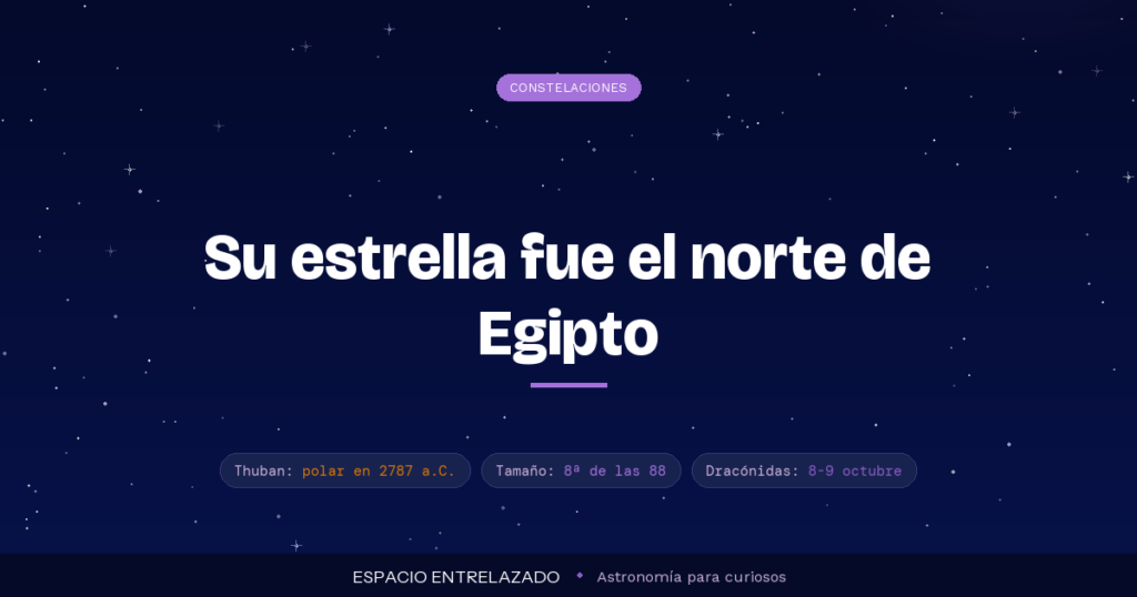 constelación de Draco - Espacio Entrelazado