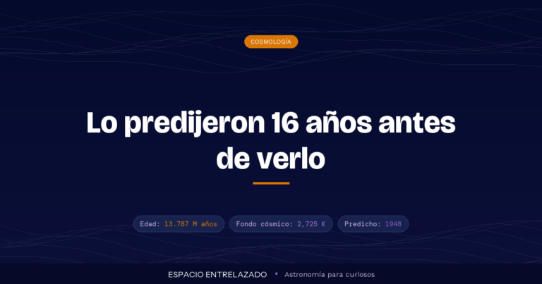 evidencias del Big Bang - Espacio Entrelazado