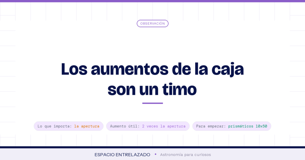 qué telescopio comprar - Espacio Entrelazado