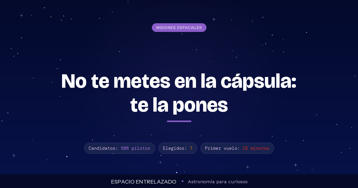 programa Mercury - Espacio Entrelazado