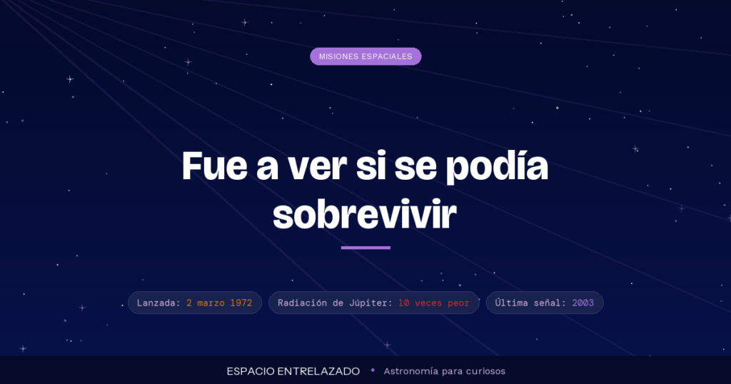 Pioneer 10 - Espacio Entrelazado